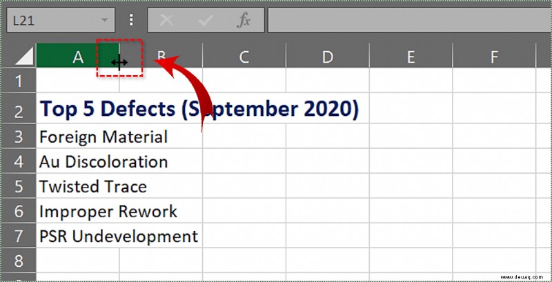 So passen Sie die Zeilenhöhe in Excel automatisch an