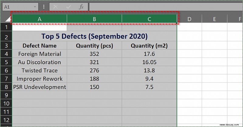 So passen Sie die Zeilenhöhe in Excel automatisch an