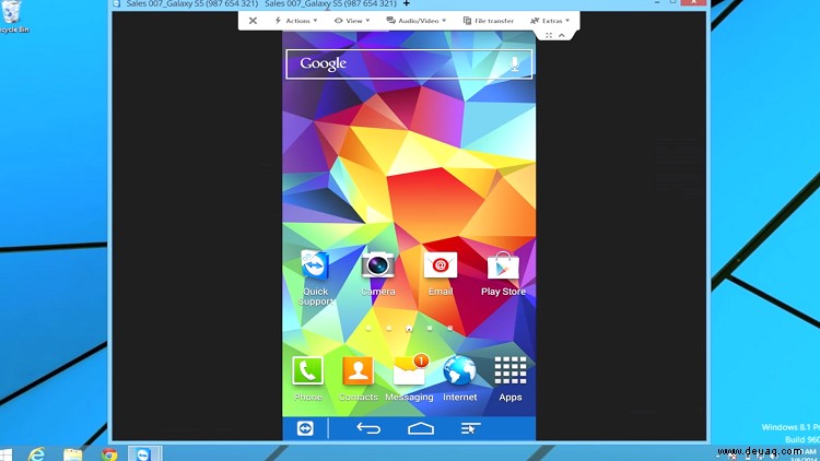 Samsung Galaxy S6/S6 Edge – So spiegeln Sie meinen Bildschirm auf meinen Fernseher oder PC