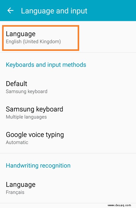 Samsung Galaxy J5/J5 Prime – So ändern Sie die Sprache
