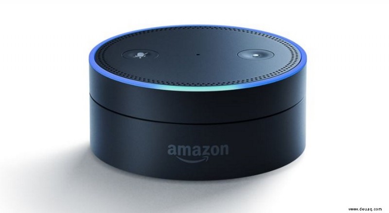 Warum blinkt mein Echo Dot blau?