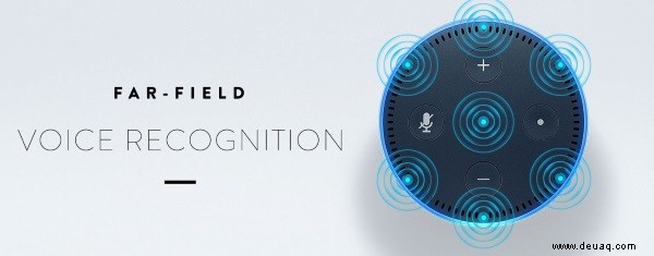 Warum blinkt mein Echo Dot blau?