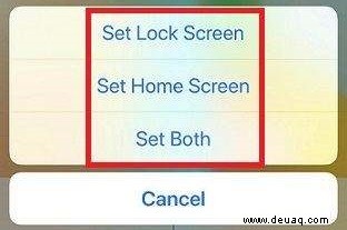 iPhone X – So ändern Sie das Hintergrundbild