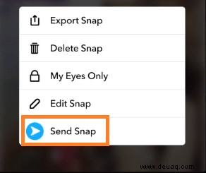 Hat Snapchat einen Timer zum Aufnehmen von Bildern