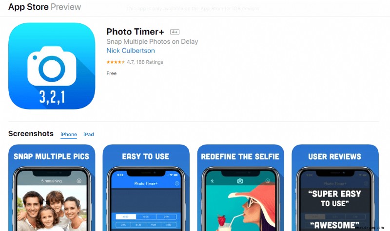 Hat Snapchat einen Timer zum Aufnehmen von Bildern