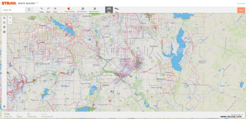 So finden Sie Routen in Strava