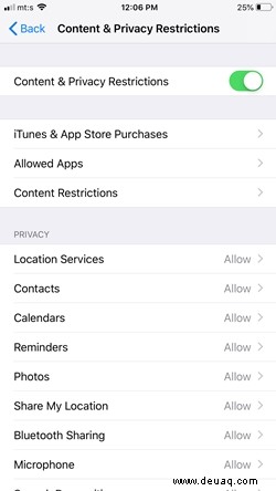 So entfernen Sie den App Store vom iPhone