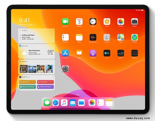 Welche Apps werden mit dem iPad geliefert?