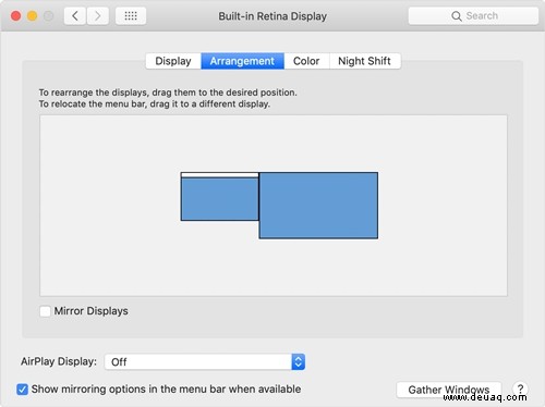 So verschieben Sie Ihr Dock auf einem Mac auf einen anderen Monitor