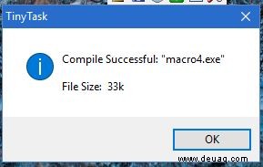 Aufzeichnen von Makros in Windows 10