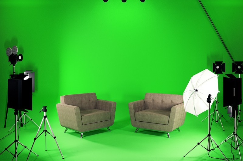 So verwenden Sie einen Greenscreen in iMovie