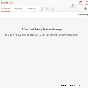 So fügen Sie Google Fotos zu Shutterfly hinzu