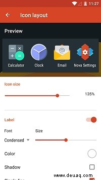 So fügen Sie Apps zu Ihrem Startbildschirm in Nova Launcher hinzu
