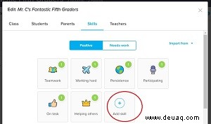 So löschen Sie Punkte in ClassDojo