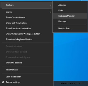 So zeigen Sie Ihre Download-Geschwindigkeit in Ihrer Windows 10-Taskleiste an