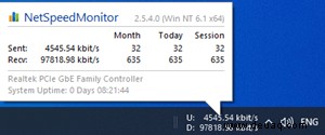 So zeigen Sie Ihre Download-Geschwindigkeit in Ihrer Windows 10-Taskleiste an