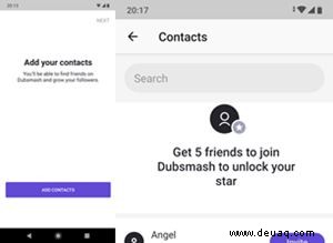 So finden Sie Ihre Freunde auf Dubsmash
