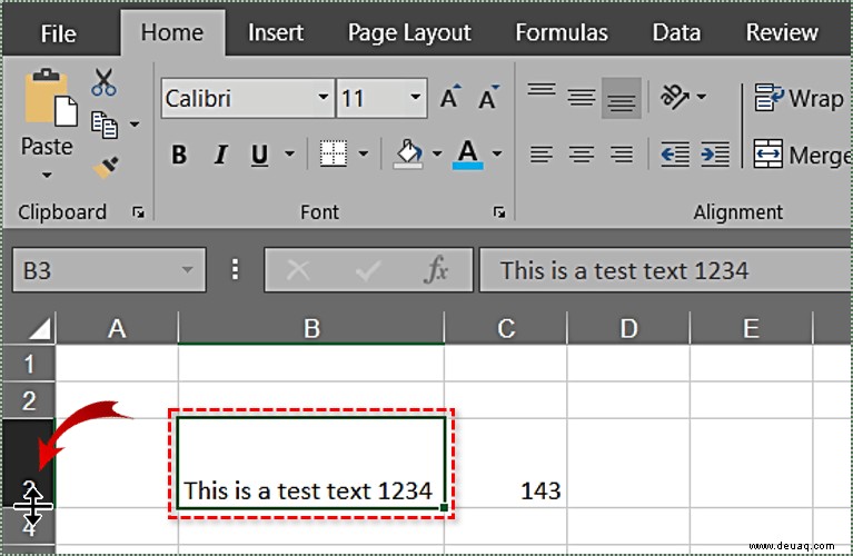 Wie man Zellen in Excel automatisch erweitert