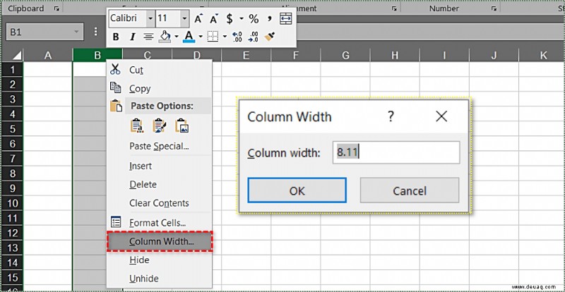 Wie man Zellen in Excel automatisch erweitert