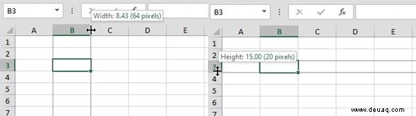 Wie man Zellen in Excel automatisch erweitert