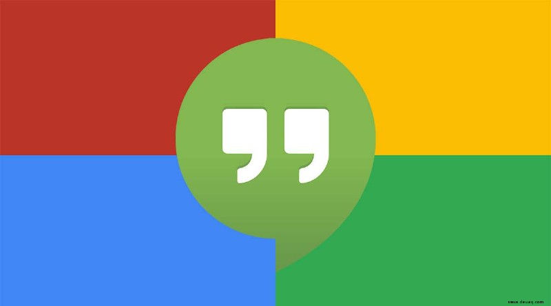 Verfügt Google Hangouts über eine Ende-zu-Ende-Verschlüsselung?