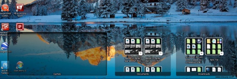 Gruppieren und Organisieren von Windows 10-Desktopsymbolen