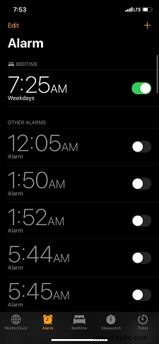 So deaktivieren Sie die Schlafenszeit auf dem iPhone