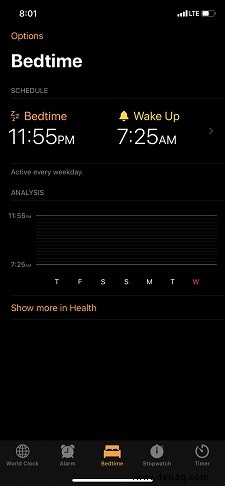 So deaktivieren Sie die Schlafenszeit auf dem iPhone