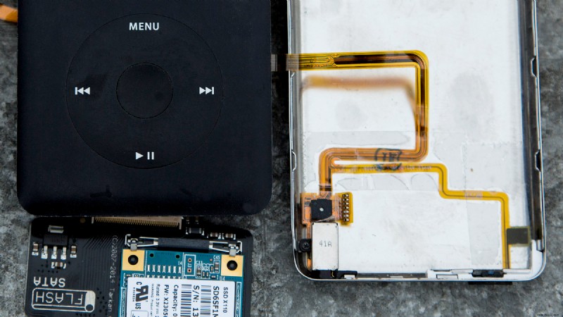 Wie Sie Ihren alten iPod Classic mit einer SSD wiederbeleben