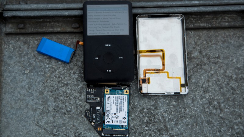 Wie Sie Ihren alten iPod Classic mit einer SSD wiederbeleben