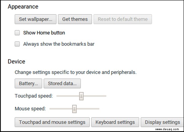So deaktivieren/deaktivieren Sie das Touchpad-Chromebook