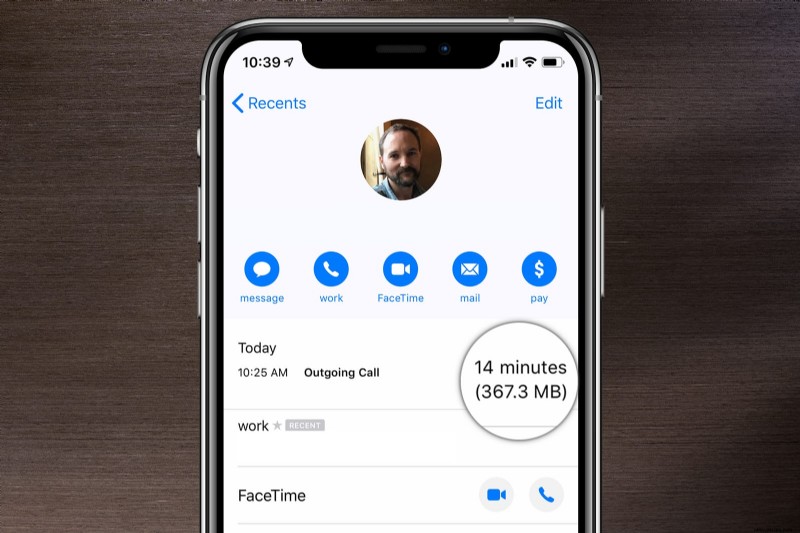 So überprüfen Sie die FaceTime-Datennutzung auf dem iPhone 