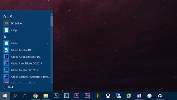 So organisieren und entfernen Sie Apps aus der Liste „Alle Apps“ im Startmenü von Windows 10 