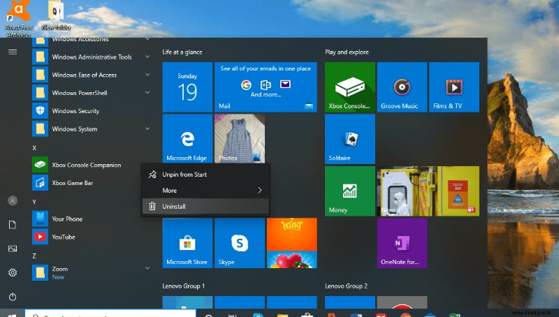 So organisieren und entfernen Sie Apps aus der Liste „Alle Apps“ im Startmenü von Windows 10 