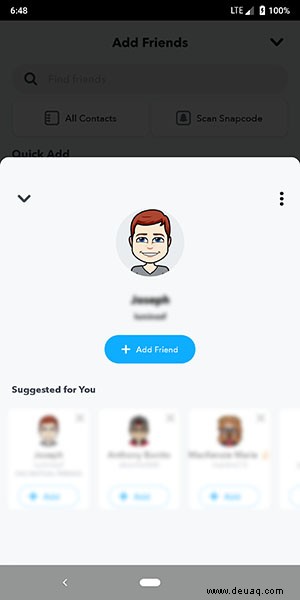So erkennen Sie, ob Sie jemand auf Snapchat hinzugefügt hat