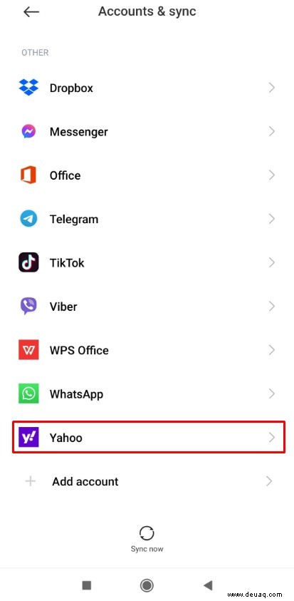 So löschen Sie ein Yahoo-Konto