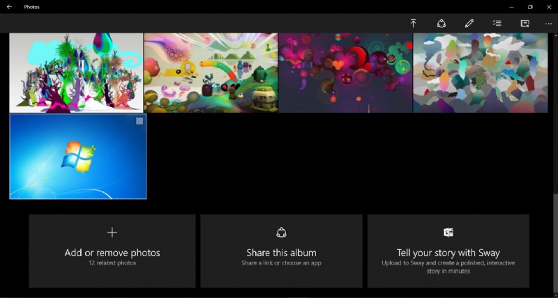 Einrichten einer Bild-Diashow in Windows 10