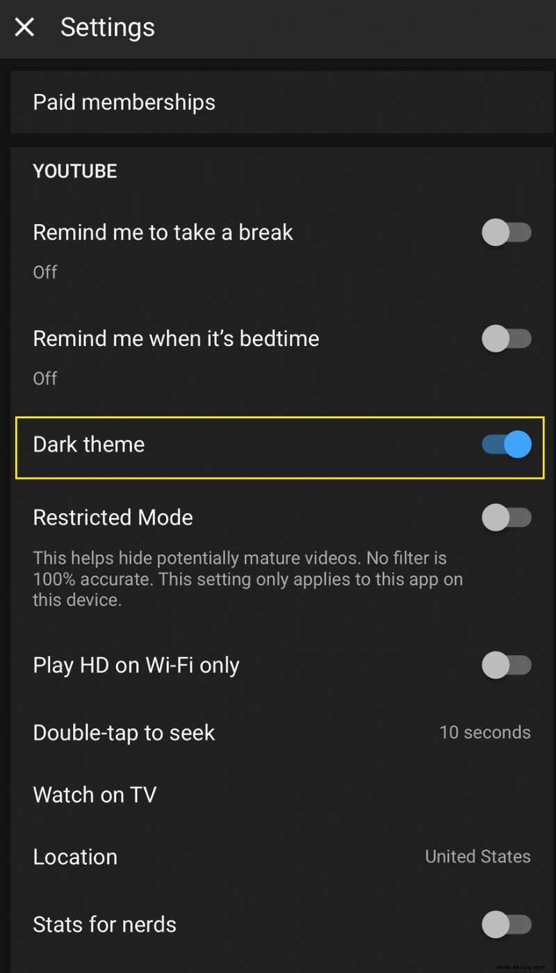Dunkelmodus von YouTube:So aktivieren Sie das neue dunkle Design von YouTube auf Ihrem iPhone