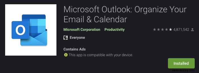So fügen Sie Ihrem Android-Telefon einen Outlook-Kalender hinzu