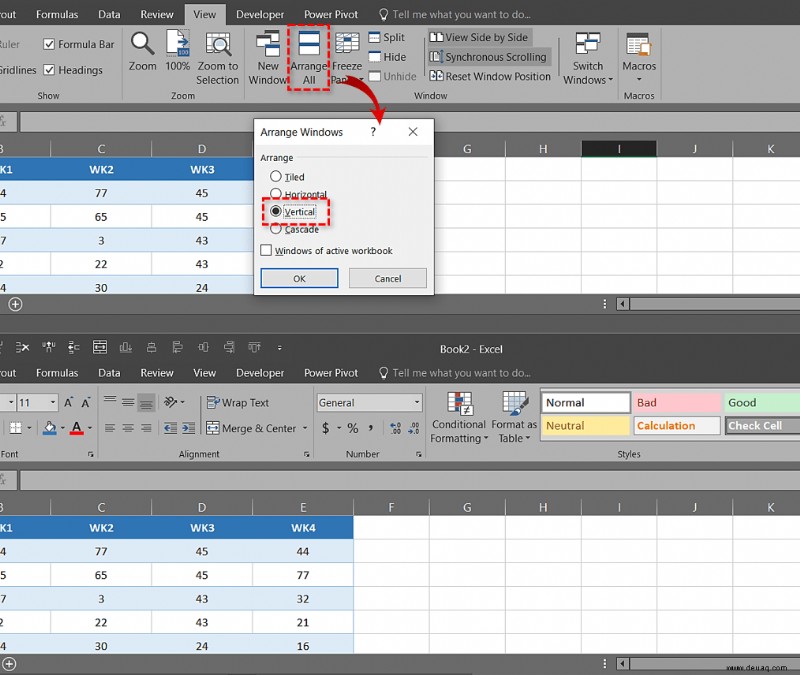 So überprüfen Sie, ob zwei Microsoft Excel-Tabellen genau übereinstimmen
