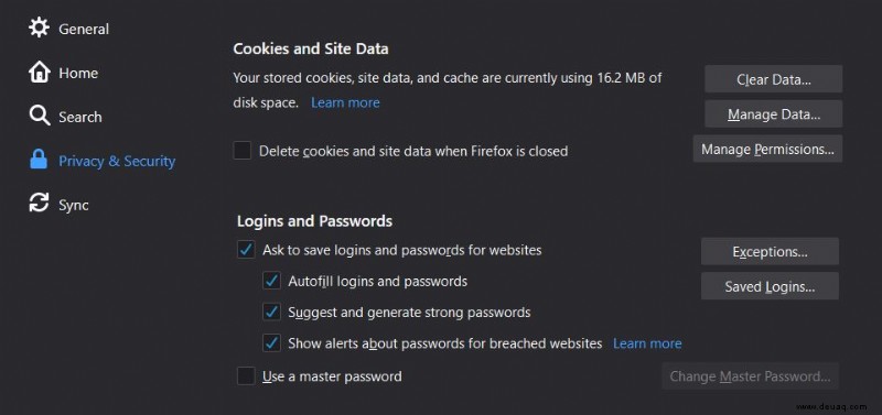 So löschen Sie Cache und Cookies in Firefox [alle Geräte]