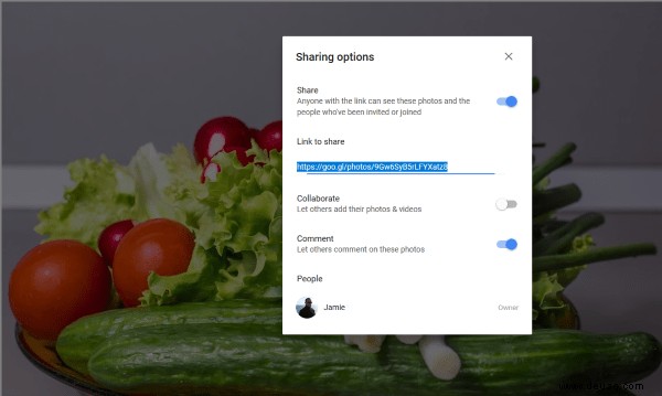 So teilen Sie Fotos von Google Fotos