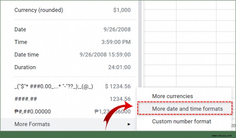 So verhindern Sie, dass Google Sheets auf die Militärzeit umgestellt wird