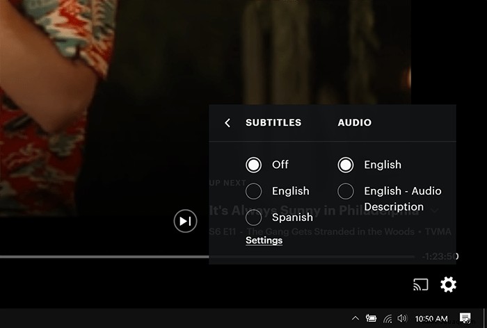 So ändern Sie die Sprache auf Hulu