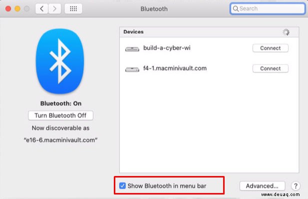 So aktivieren Sie Bluetooth