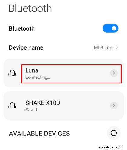 So aktivieren Sie Bluetooth