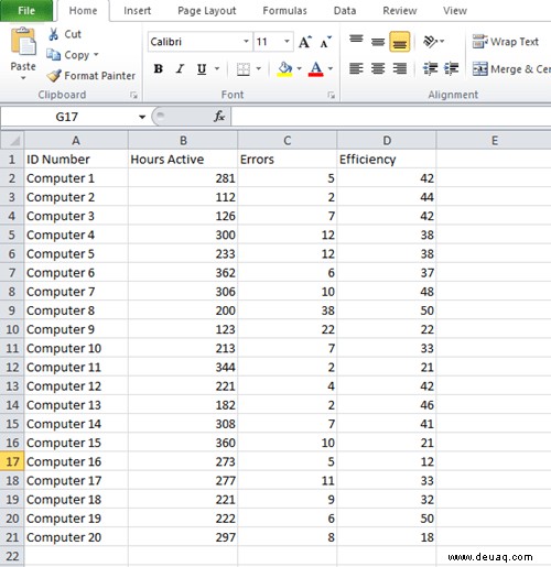 So vertauschen Sie zwei Zeilen in Excel