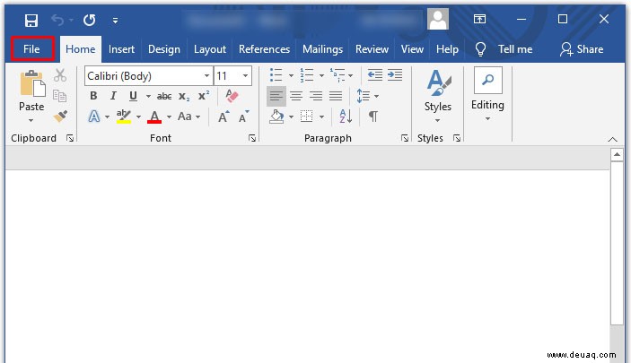 So entfernen Sie einen Anker in Microsoft Word