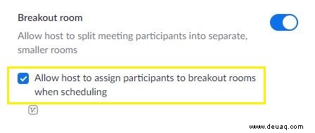 So aktivieren Sie Breakout-Räume auf Zoom