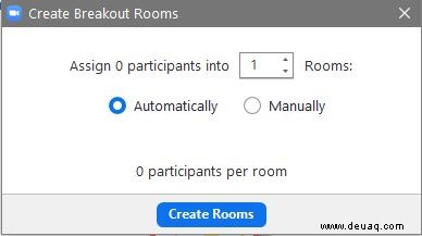 So aktivieren Sie Breakout-Räume auf Zoom